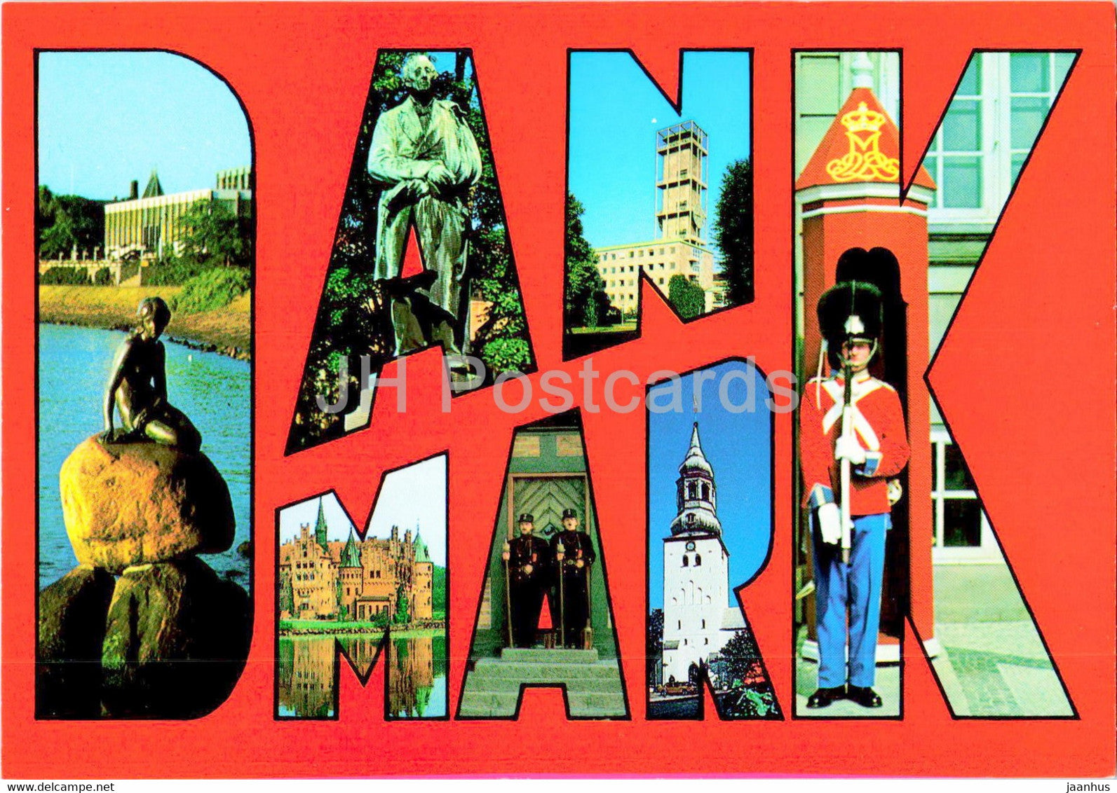 Denmark Motifs - Motiver fra Danmark - multiview - Colorama - Denmark - unused - JH Postcards