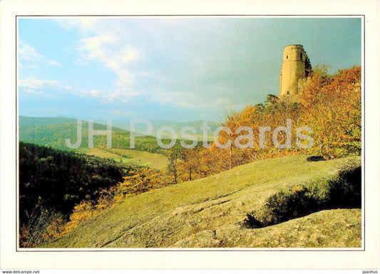 Karkonoski Park Narodowy - Karkonosze - Chojnik castle - Poland - unused - JH Postcards