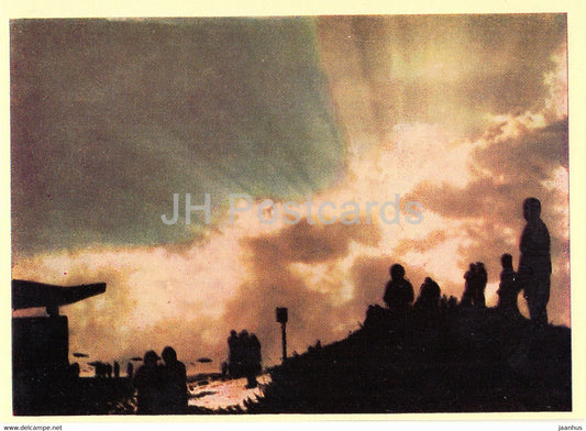 Palanga - An unwritten poem of the Sunset - 1 - Lithuania USSR - unused - JH Postcards