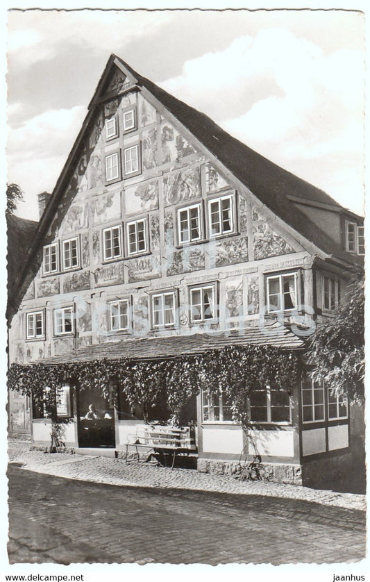 Sommerfrische Schwalenberg Lippe - Kunstlerklause - 1959 - Germany - used - JH Postcards