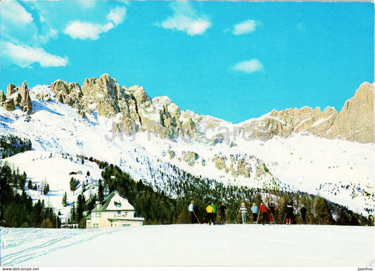 Dolomiti - Ciampedie - Scuola di sci - ski school - Italy - unused - JH Postcards
