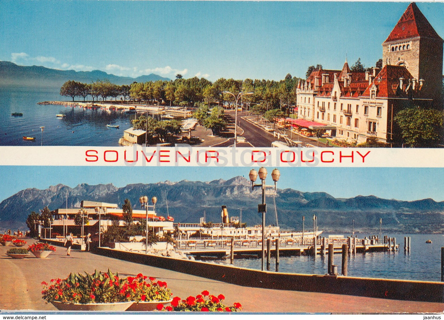 Souvenir d'Ouchy - Ouchy Lausanne - Switzerland - unused - JH Postcards