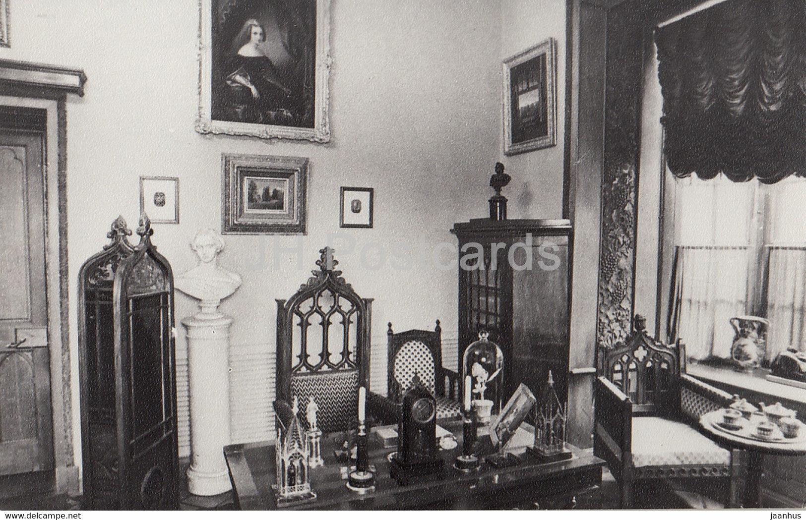 Petrodvorets - Cottage Palace - Empress's office - 1981 - Russia USSR - unused - JH Postcards