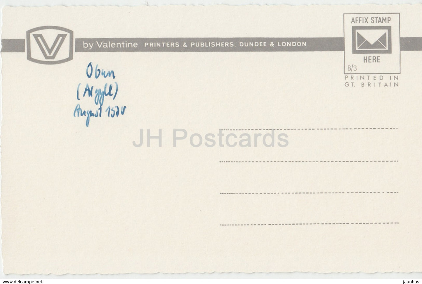 Oban und McCaig's Tower im Hintergrund - Boot - AT.436 - 1970 - Vereinigtes Königreich - Schottland - gebraucht