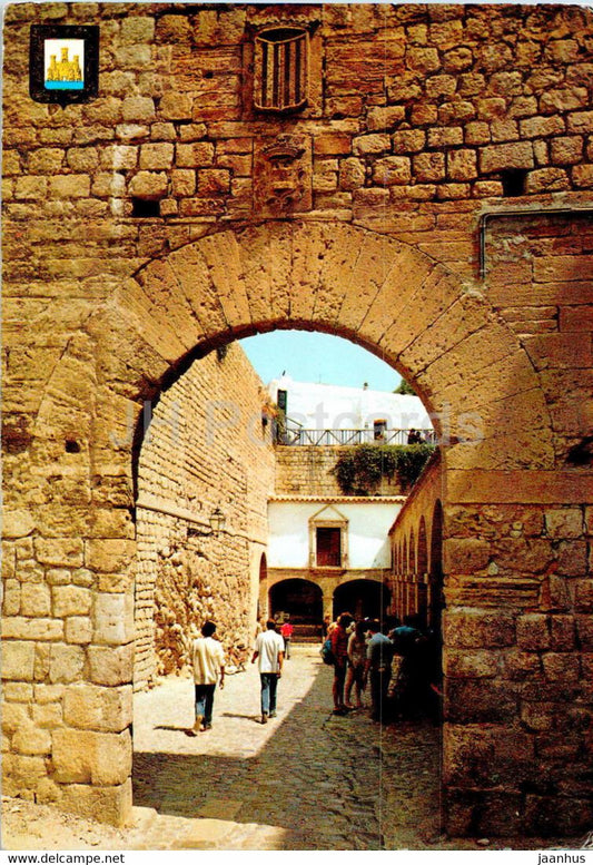Ibiza - Isla Blanca - Patio de Armas - Arms Courtyard - 245 - Spain - used - JH Postcards
