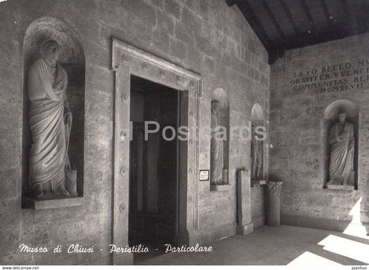 Museo di Chiusi - Peristilio - Particolare - museum - ancient world - 2001 - Italy - Italia - used - JH Postcards
