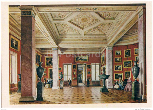 Hall of Dutch and Flemish Art - The New Hermitage - St. Petersburg - Leningrad - 1975 - Russia USSR - unused - JH Postcards