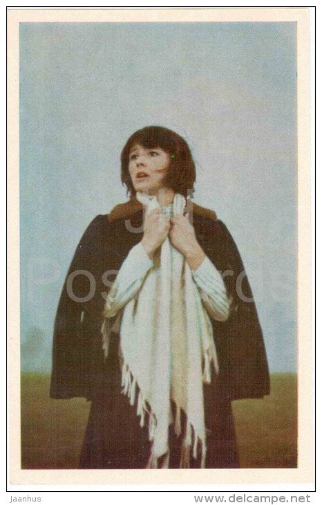 N. Varley - Soviet Russian Movie Actress - movie - Black Crackers - 1972 - Russia USSR - unused - JH Postcards