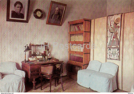 Lenin's study and apartment in the Kremlin - M. Ulyanova's room - 1968 - Russia USSR - unused - JH Postcards