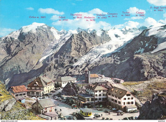 Passo dello Stelvio 2760 m - Stilfserjoch - Italy - Italia - used - JH Postcards