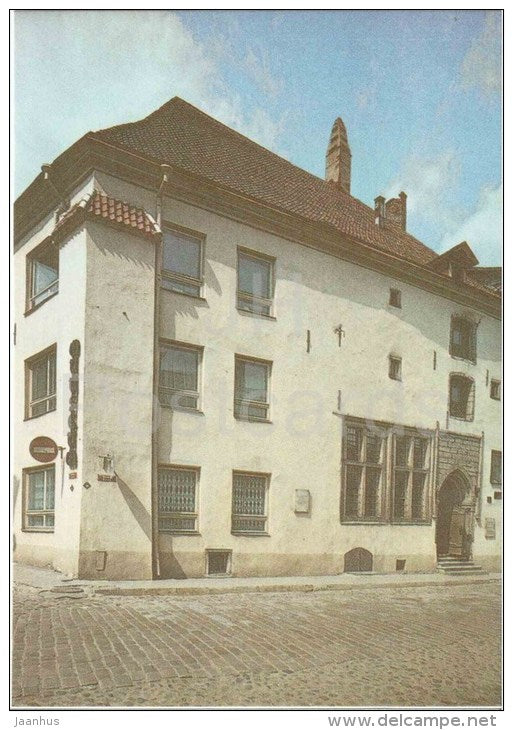 Town Museum - Tallinn - 1986 - Estonia USSR - unused - JH Postcards