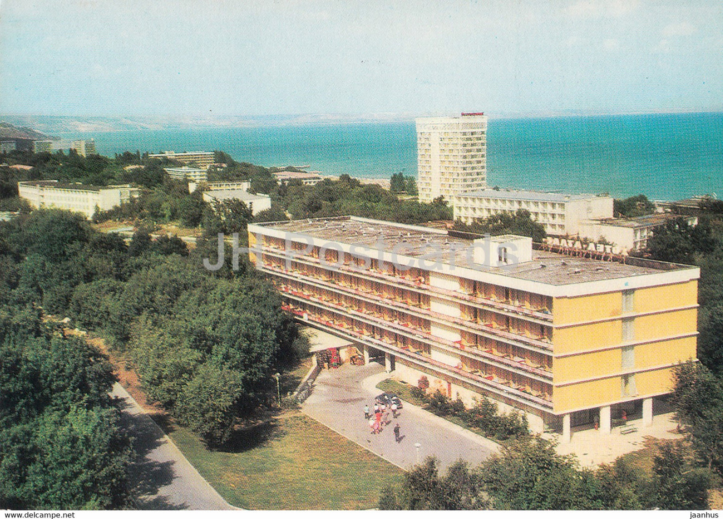 Golden Sands -  Zlatni pyasatsi - hotel Atlas - Bulgaria - unused - JH Postcards