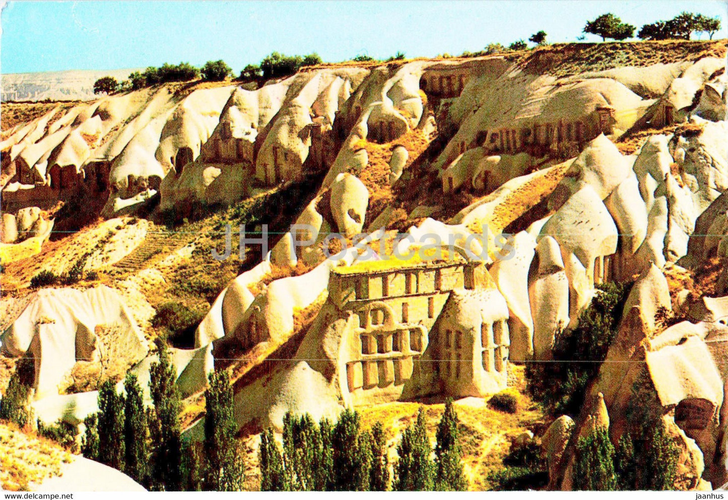 Urgup - A view opposite to the Rock Hotel - Keskin - 1984 - Turkey - used - JH Postcards