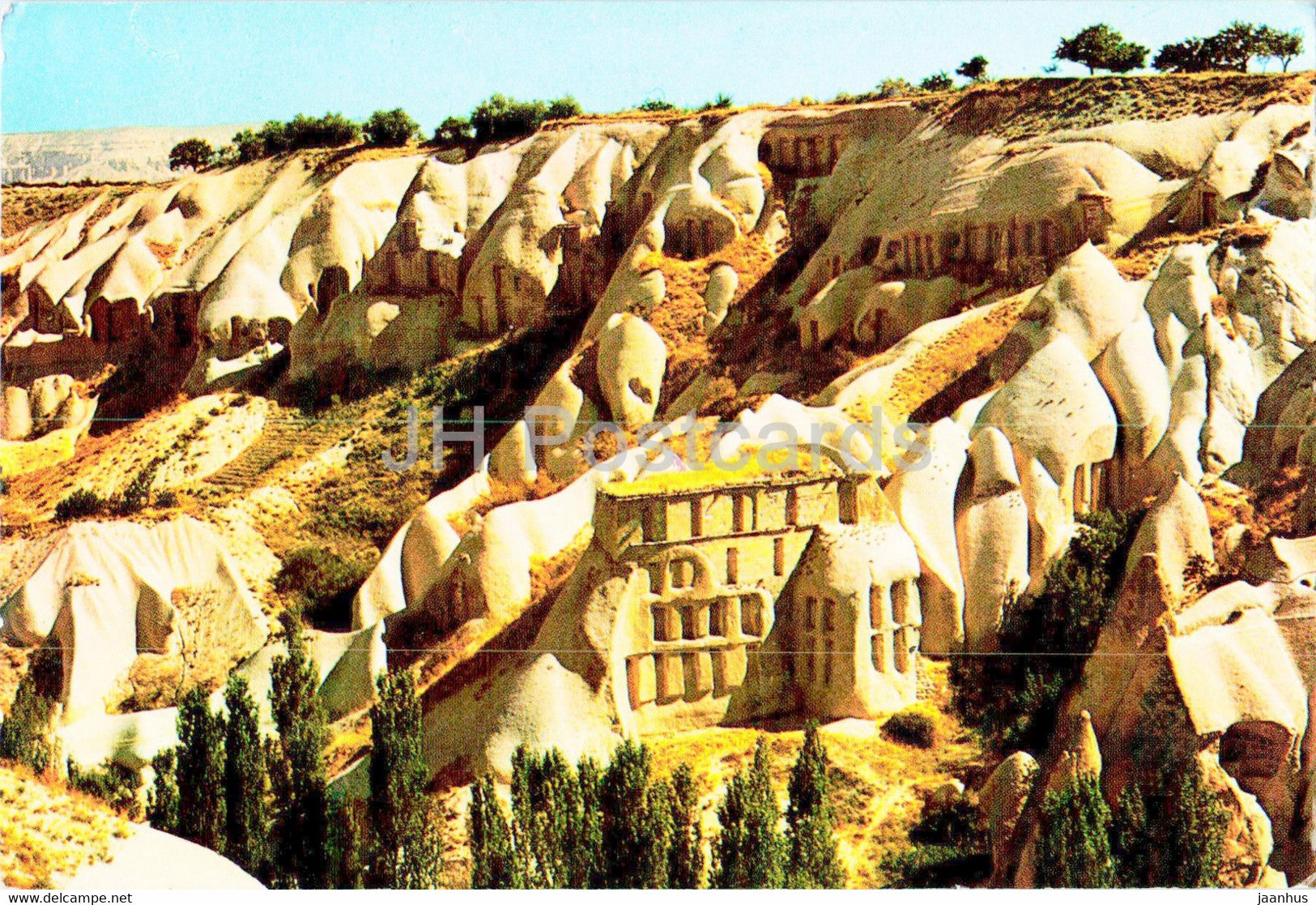 Urgup - A view opposite to the Rock Hotel - Keskin - 1984 - Turkey - used - JH Postcards