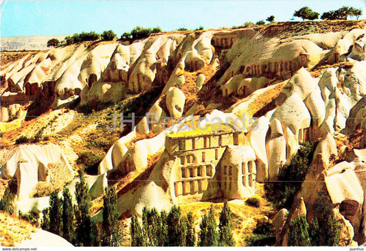 Urgup - A view opposite to the Rock Hotel - Keskin - 1984 - Turkey - used - JH Postcards