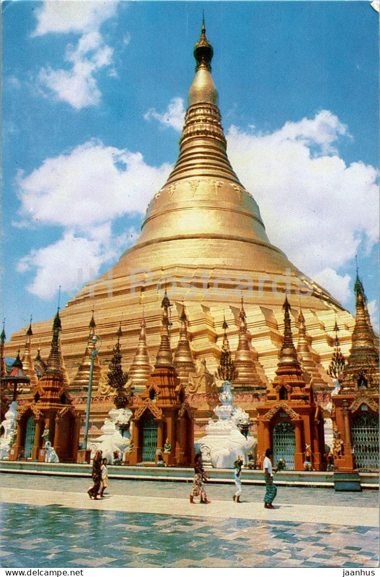 Shwedagon Pagoda - 2000 - Burma - used - JH Postcards