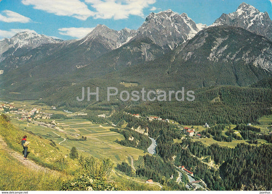 Scuol - Tarasp - Vulpera 1250 m - Station Thermale - Lischanagruppe - 1972 - Switzerland - used - JH Postcards