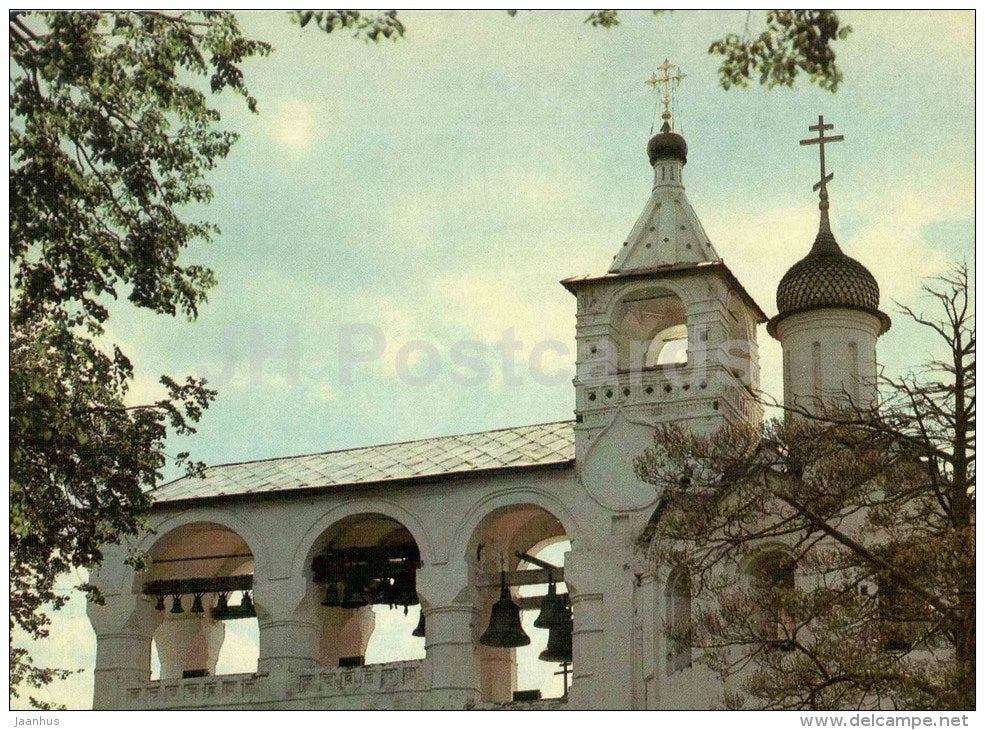 belfry of St. Euthymius monastery - Suzdal - 1983 - Russia USSR - unused - JH Postcards