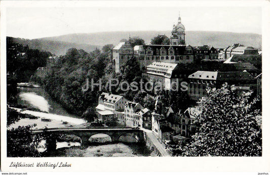 Luftkurort Weilburg Lahn - old postcard - 1954 - Germany - used - JH Postcards