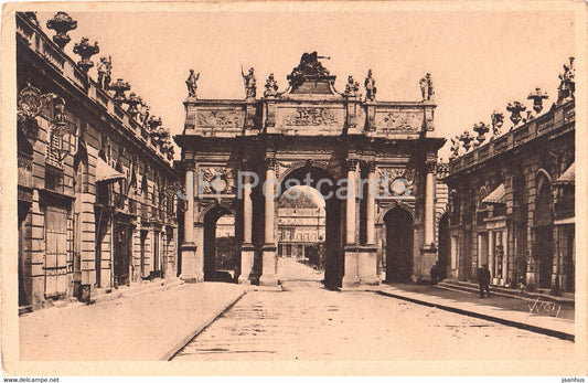 Nancy - L'Arc de Triomphe - 17 - old postcard - France - unused - JH Postcards