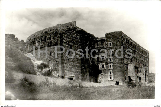 Aspendos - Forte - old postcard - Turkey - used - JH Postcards