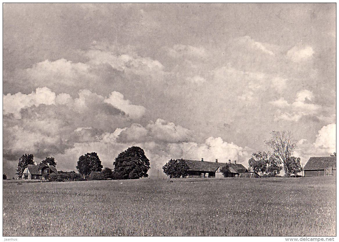 Tammsaare farms - 1967 - Estonia USSR - unused - JH Postcards