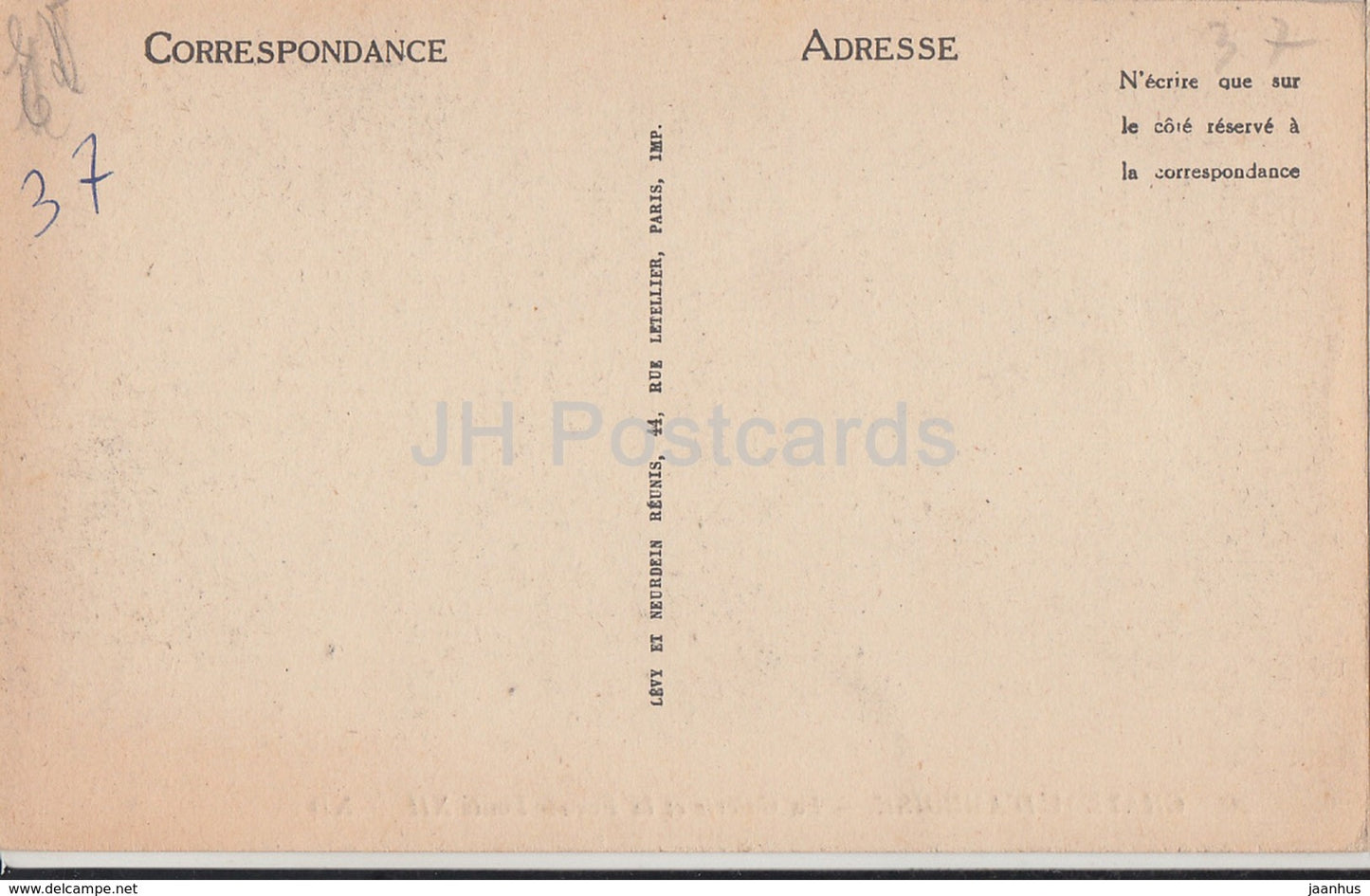 Chateau d' Amboise - La Galerie et la Facade Ludwig XII. - Schloss - 90 - alte Postkarte - Frankreich - unbenutzt