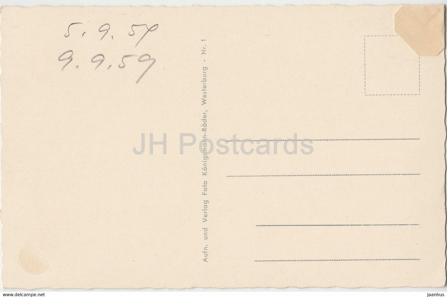 Hohenluftkurort Westerburg - Westerwald - Allemagne - inutilisé