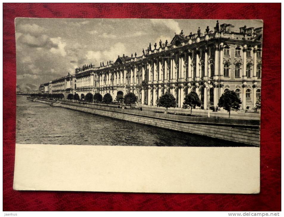 Leningrad - St. Petersburg - Hermitage - Winter Palace - 1959 - Russia - USSR - unused - JH Postcards