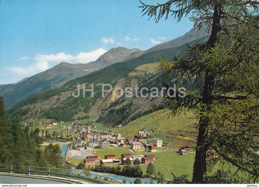 Saas Grund - 5456 - 1980 - Switzerland - used - JH Postcards