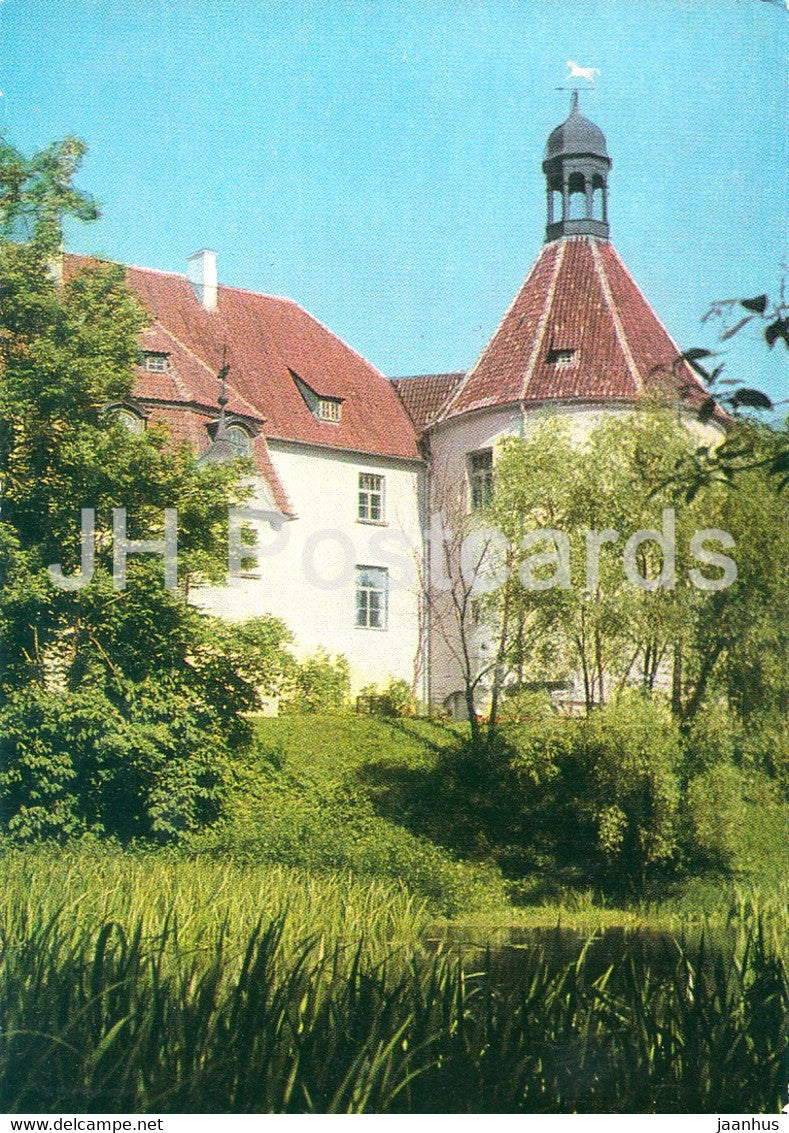 Jaunpils casatle - postal stationery - 1973 - Latvia USSR - unused - JH Postcards