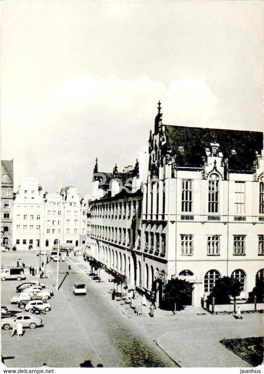 Wroclaw - Rynek - 10-1043 - old postcard - Poland - used - JH Postcards