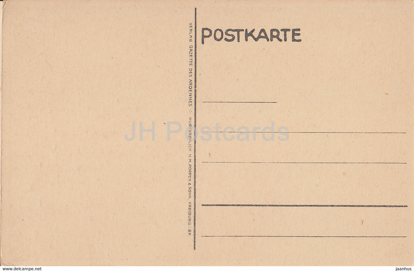 Douai - alte Postkarte - Frankreich - unbenutzt