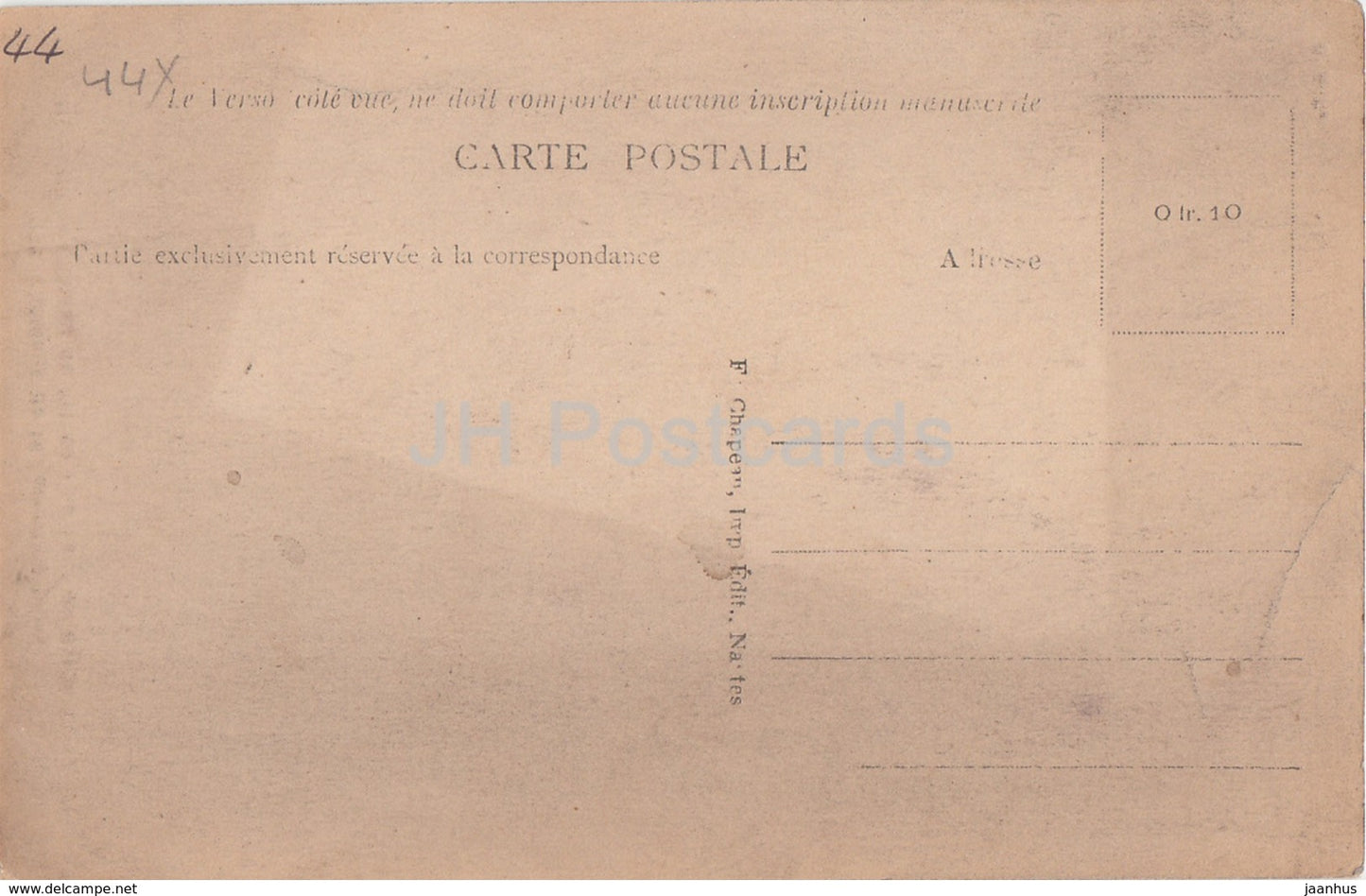 Chemere - Château de Prince - La Tour de Barbe Bleue - 233 - château - carte postale ancienne - France - inutilisé