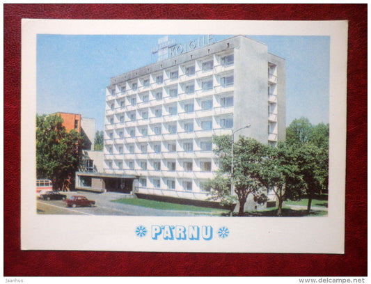 hotel Pärnu - Pärnu - 1976 - Estonia USSR - unused - JH Postcards