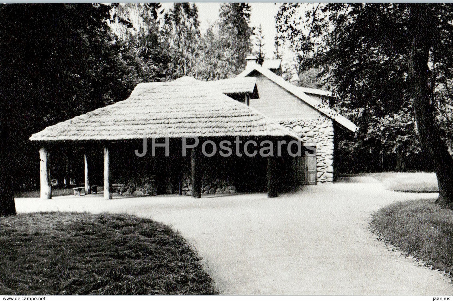 Pavlovsk Park - Dairy pavilion - 1984 - Russia USSR - unused - JH Postcards
