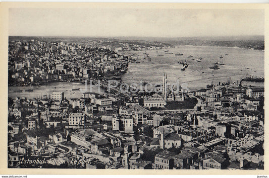 Istanbul - Le Port - old postcard - Turkey - unused - JH Postcards