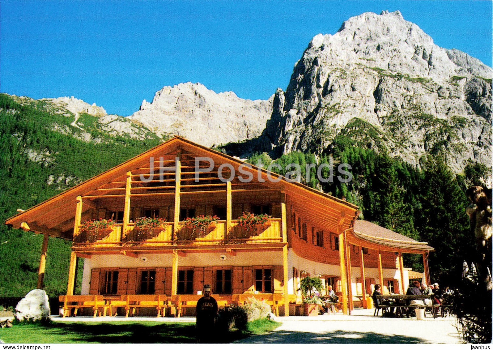 Dolomiti - Rifugio Fondo Valle 1548 m - Talschlusshutte Fischleinboden - 1626 - Italy - unused - JH Postcards