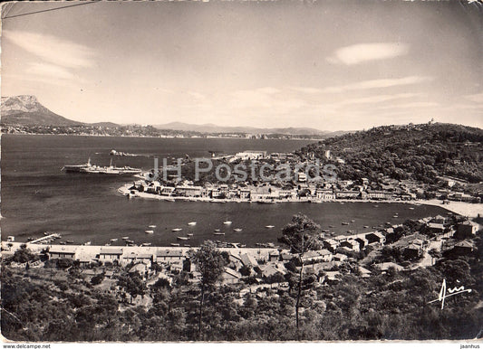 Saint-Mandrier - Cote d'Azur - Vue Generale - general view - 450 - France - old postcard - used - JH Postcards
