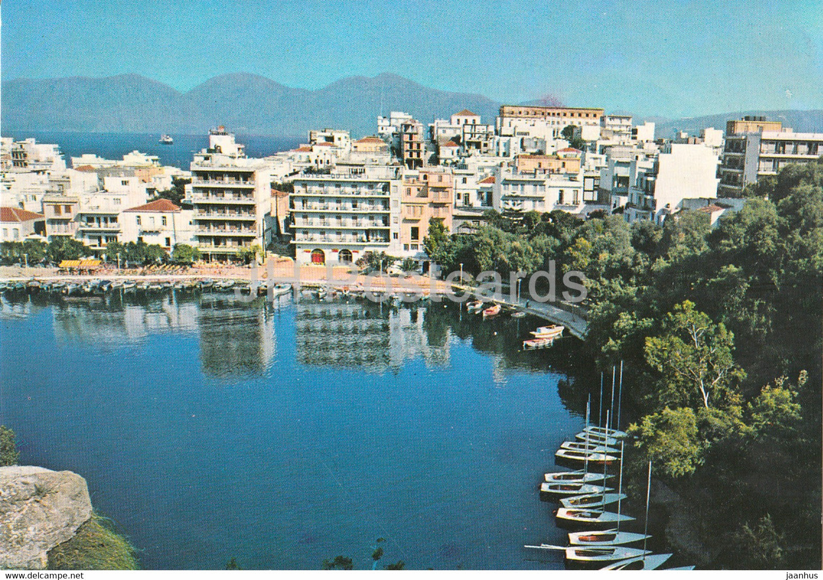 Crete - Agios Nikolaos - Greece - unused - JH Postcards