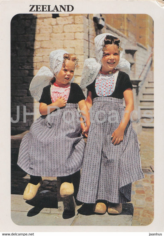 Zeeland - Zeeuwse klederdracht - Zeeland folk costumes - 2003 - Holland - Netherlands - unused - JH Postcards