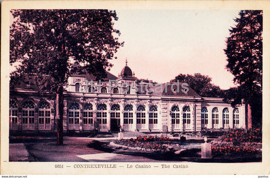 Contrexeville - Le Casino - The Casino - 0651 - old postcard - France - used - JH Postcards