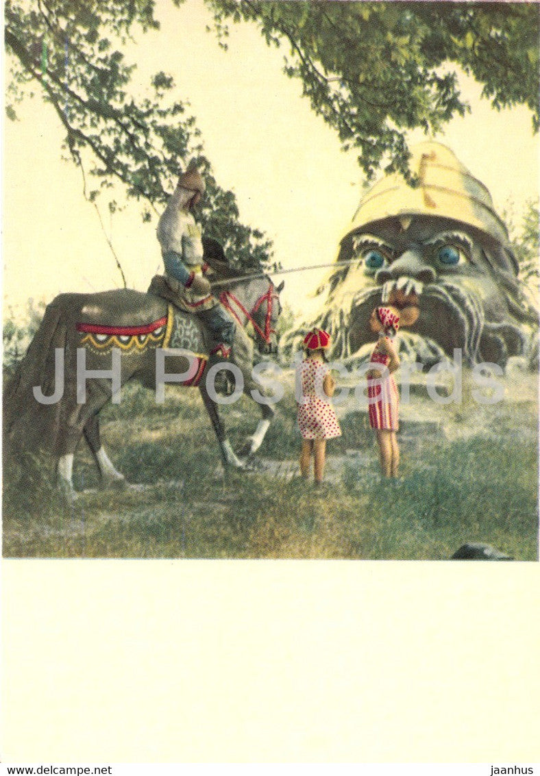 Simferopol - Fairy Tale Nook in Children's Park - Crimea - Ukraine USSR - unused - JH Postcards