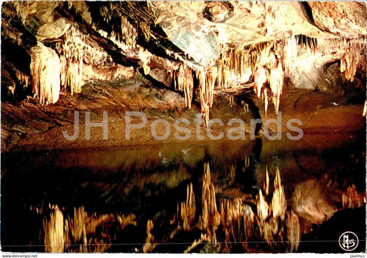 Grottes de Han - Salle des Draperies - cave - Belgium - unused - JH Postcards