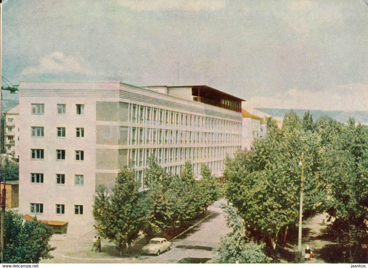 Saratov - hotel Saratov - 1965 - Russia USSR - used - JH Postcards