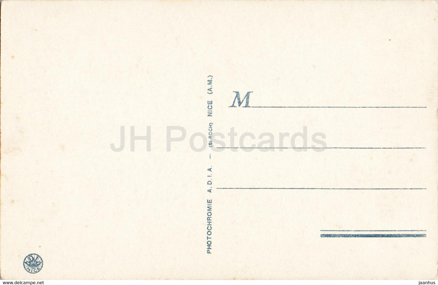 Nizza - Eglise Notre Dame de la Victoire - Kirche - 648 - alte Postkarte - Frankreich - unbenutzt