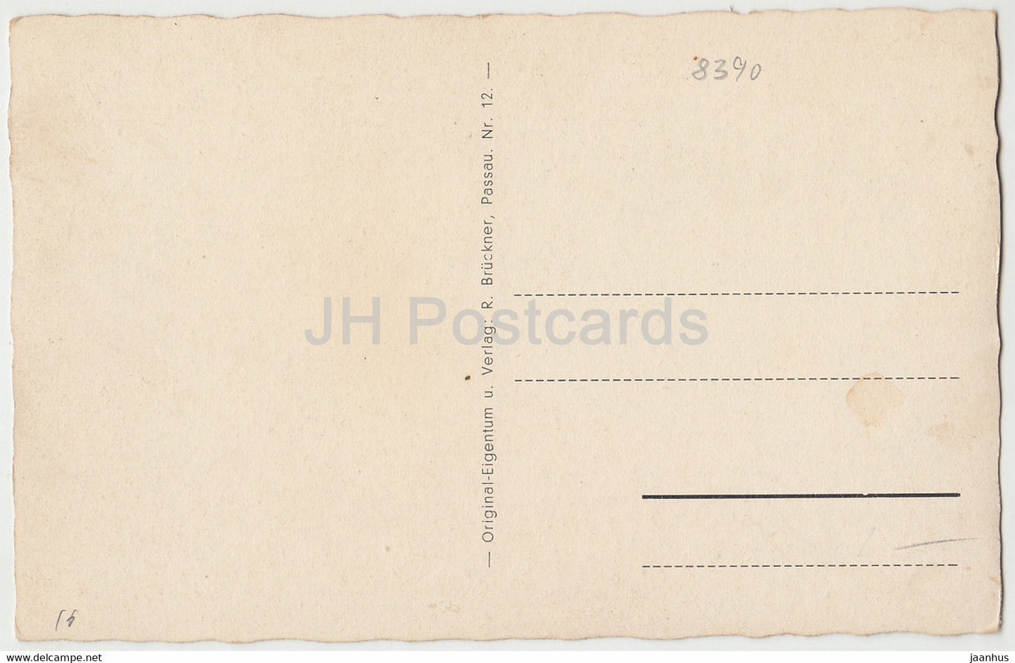 Passau - Altstadt - 12 - old postcard - Germany - unused