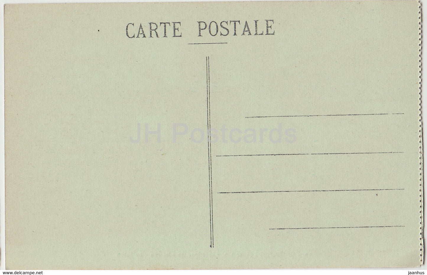 Combourg - Intérieur du Château - Le Salon - 32 - carte postale ancienne - France - inutilisée