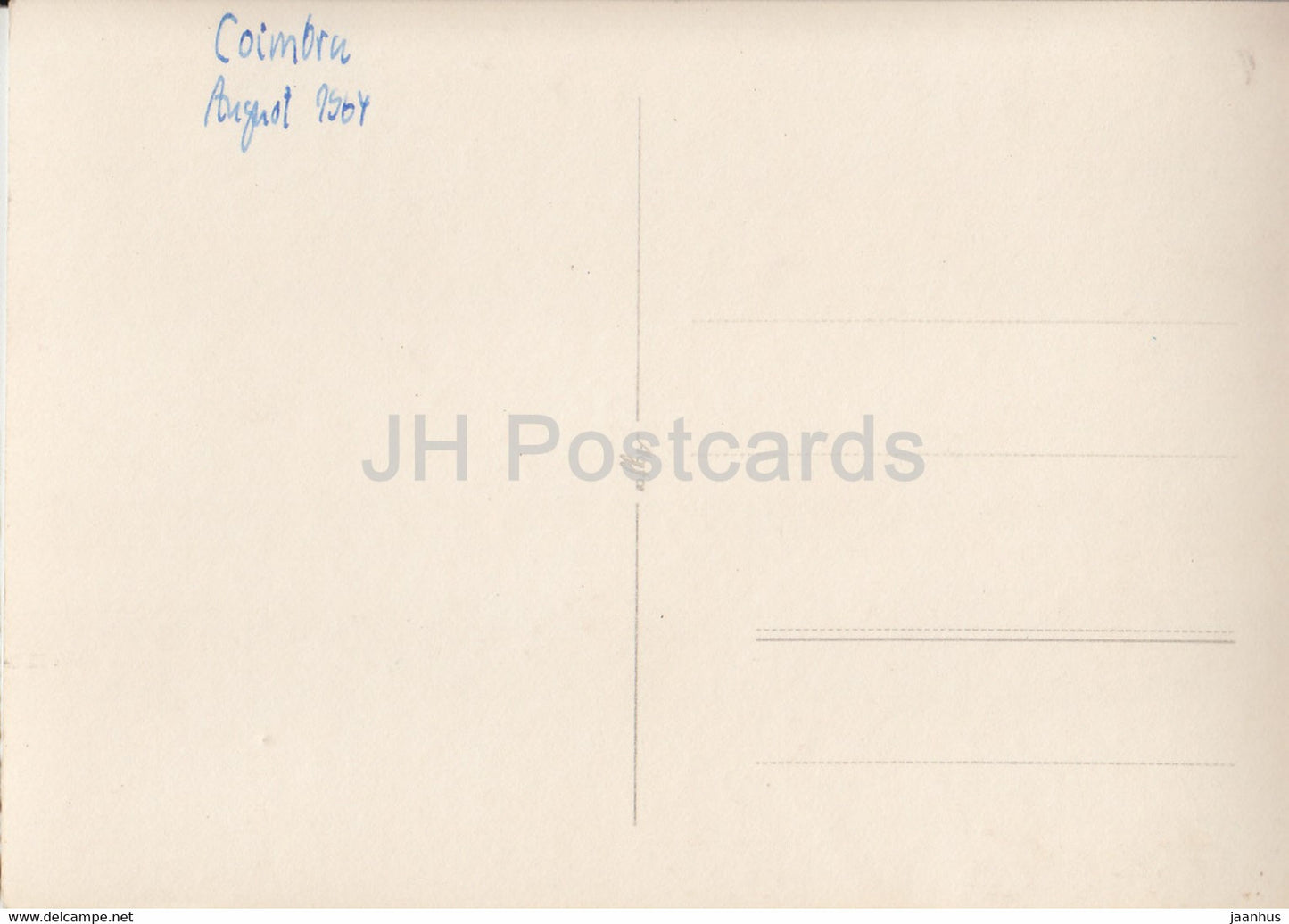 Coimbra - Pulpito de Santa Cruz - 19 - 1964 - Portugal - used