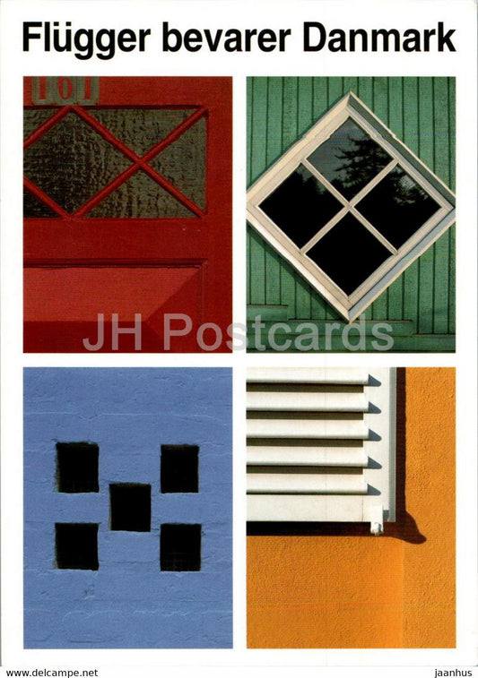 Flügger bevarer Danmark - Denmark - unused - JH Postcards